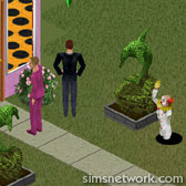 The Sims Livin' Large Comic Strip - The Tragic Clown