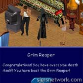 The Sims Livin' Large Comic Strip - The Grim Reaper