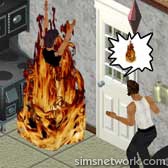 The Sims Livin' Large Comic Strip - The Grim Reaper