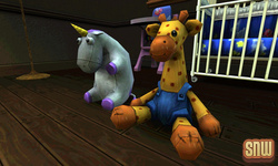 De Sims 3 Beestenbende: Giraffe Knuffel