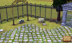 De Sims 3 Beestenbende: Appaloosa Plains Dierenkerkhof