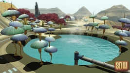 De Sims 3 Lunar Lakes