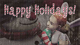 Sims 2 Happy Holidays 2010 wallpapers (PSP)