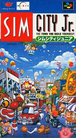 SIM City Jr packshot box art