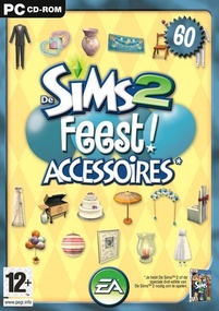 De Sims 2: Feest! Accessoires box art packshot