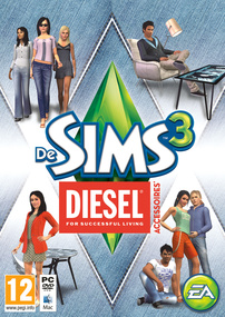 De Sims 3: Diesel Accessoires box art packshot