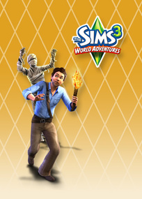 The Sims 3: World Adventures for mobile phones box art packshot