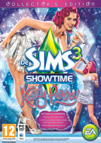 De Sims 3: Showtime (Collector's Edition) packshot box art