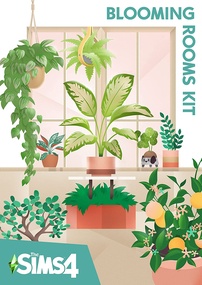 The Sims 4: Blooming Rooms Kit packshot box art