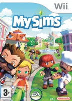 MySims Wii box art packshot