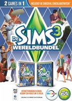 De Sims 3: Wereldbundel packshot box art