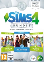 The Sims 4: Bundle Pack #4 (Vampires, Kids Room Stuff, Backyard Stuff) packshot box art