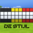 De Stijl Walls for The Sims 4