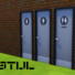 De Stijl Doors for The Sims 4