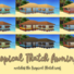 Tropical Thatch Awnings (matches Tropical Thatch roof from Island Living)