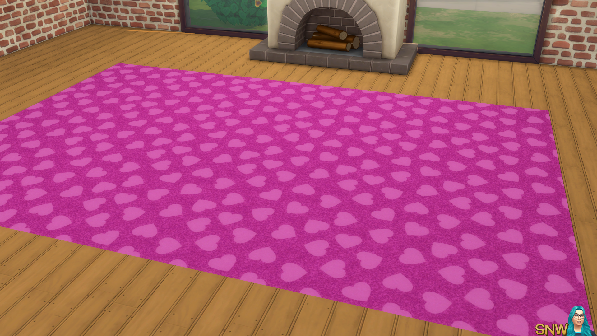 Valentine&#039;s Day 2018 / Love Carpets #6 (Hearts - Full - Small - Light)