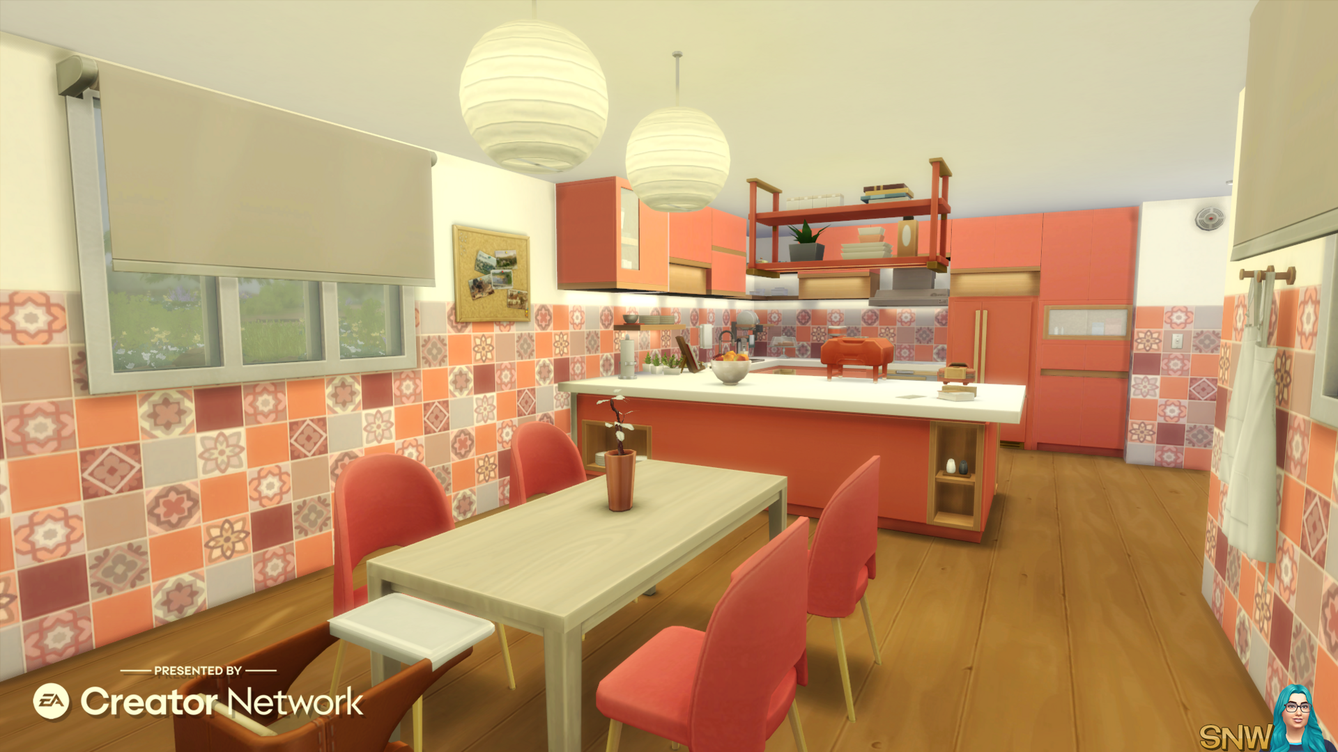Cosy Red Kitchen