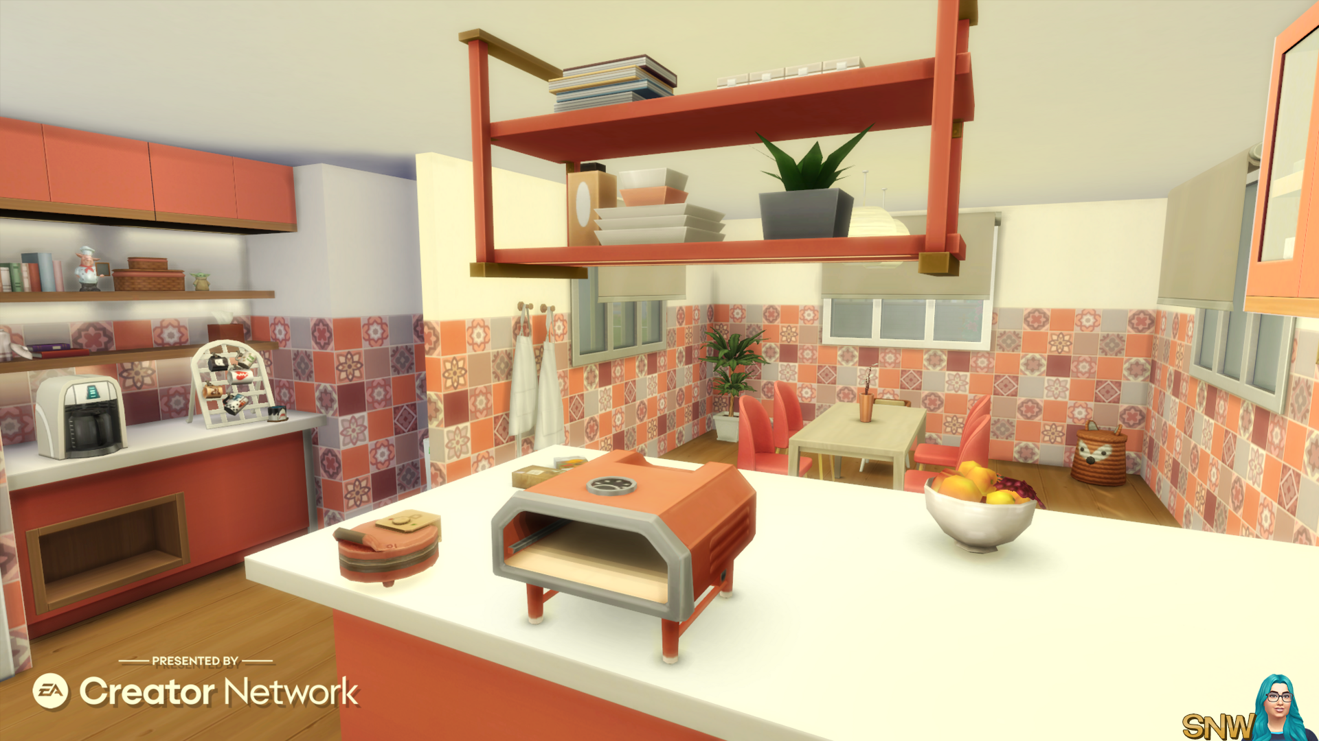 Cosy Red Kitchen