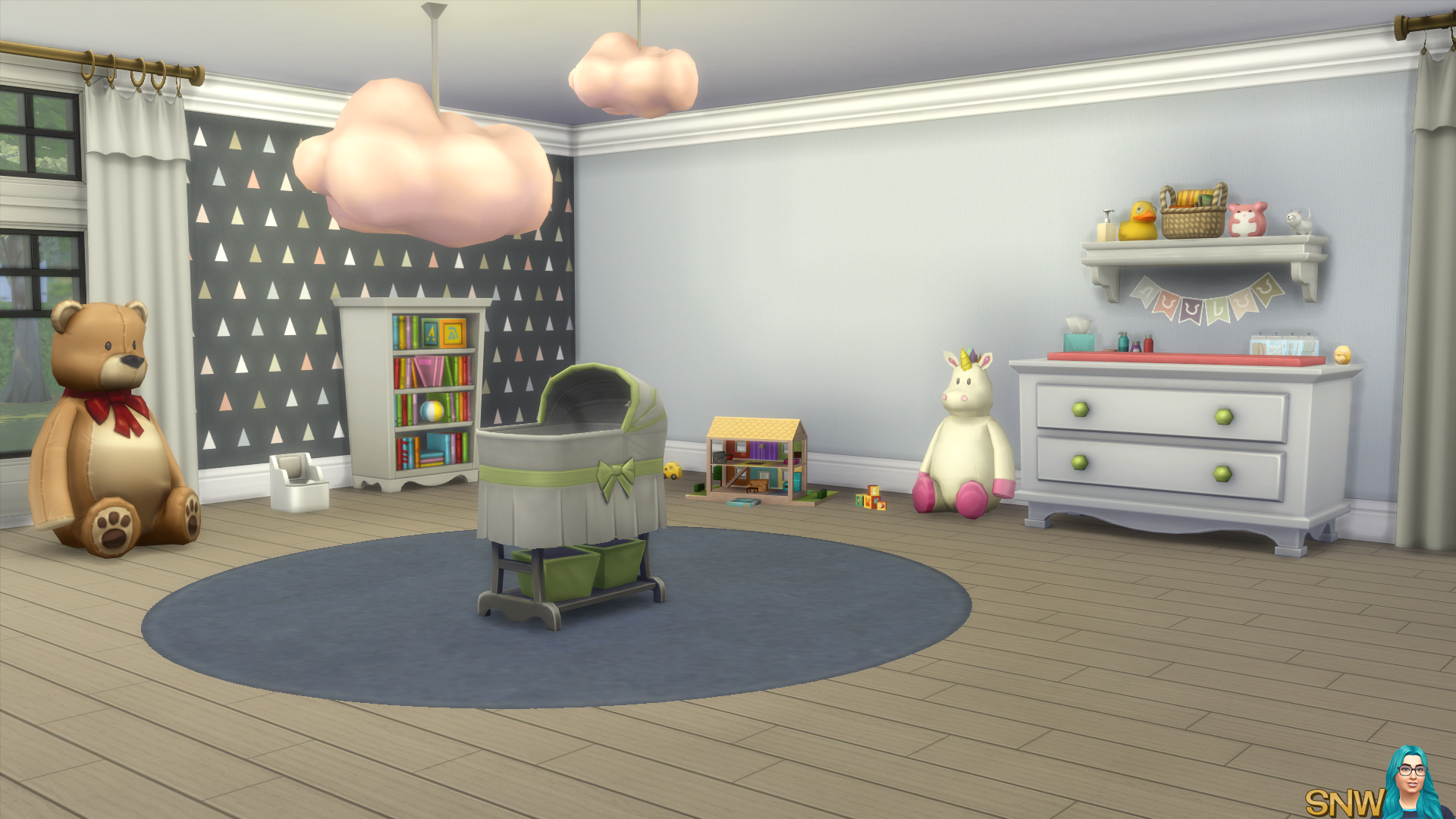 Nursery Walls Set #2 - Basics + Triangles