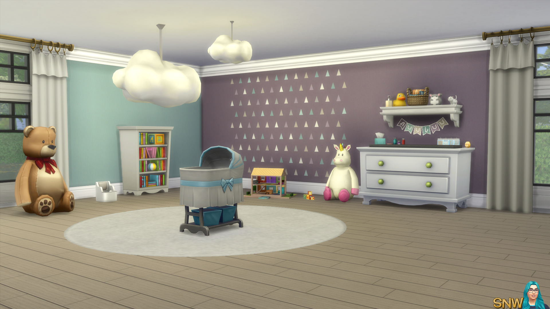 Nursery Walls Set #3 - Basics + Triangles