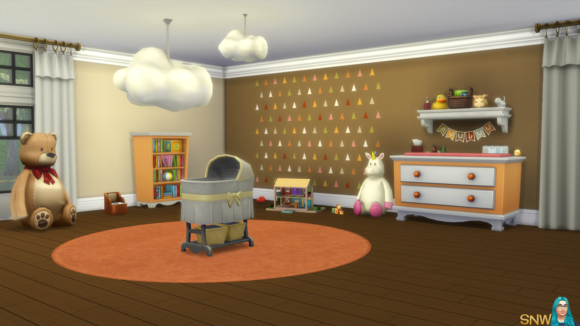 Nursery Walls Set #4 - Basics + Triangles