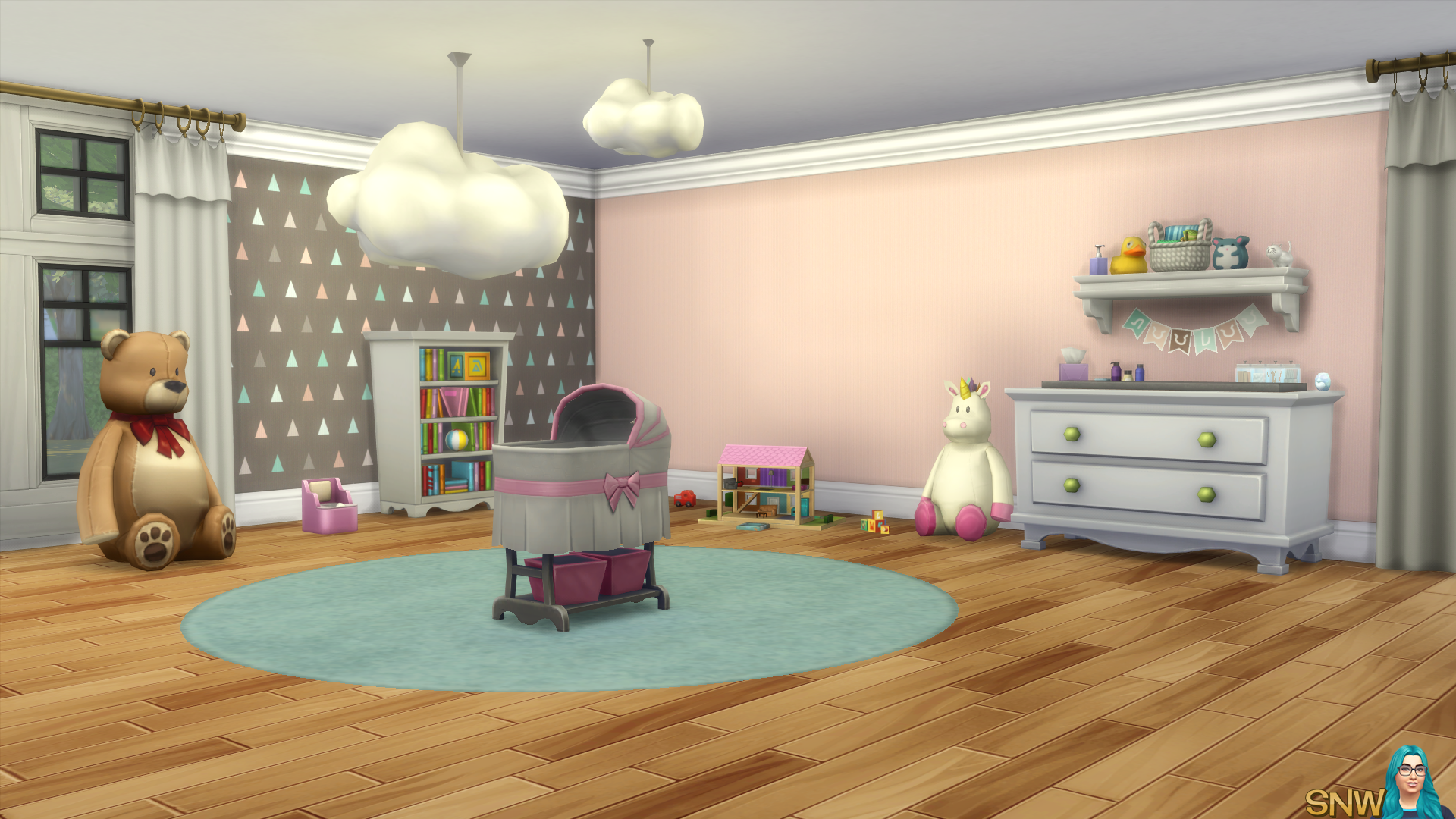 Nursery Walls Set #6 - Basics + Triangles