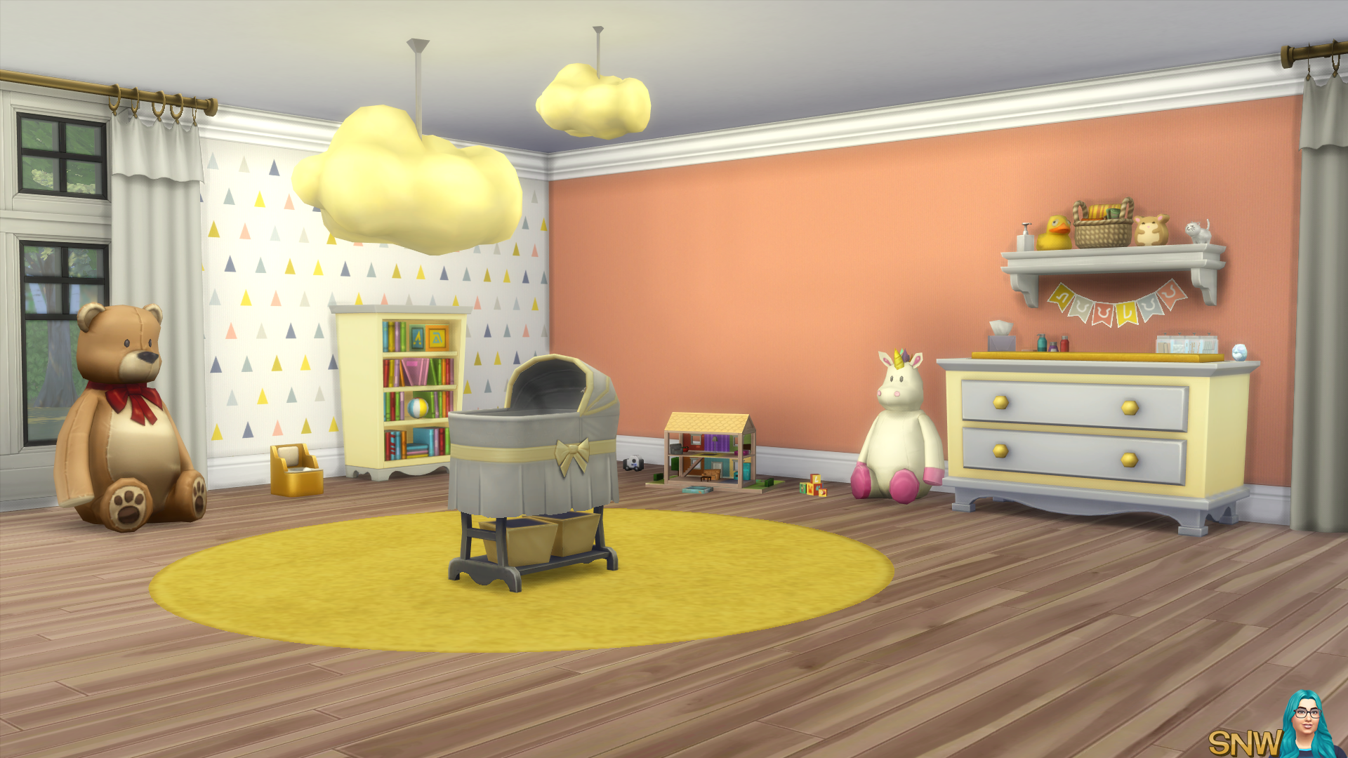 Nursery Walls Set #9 - Basics + Triangles