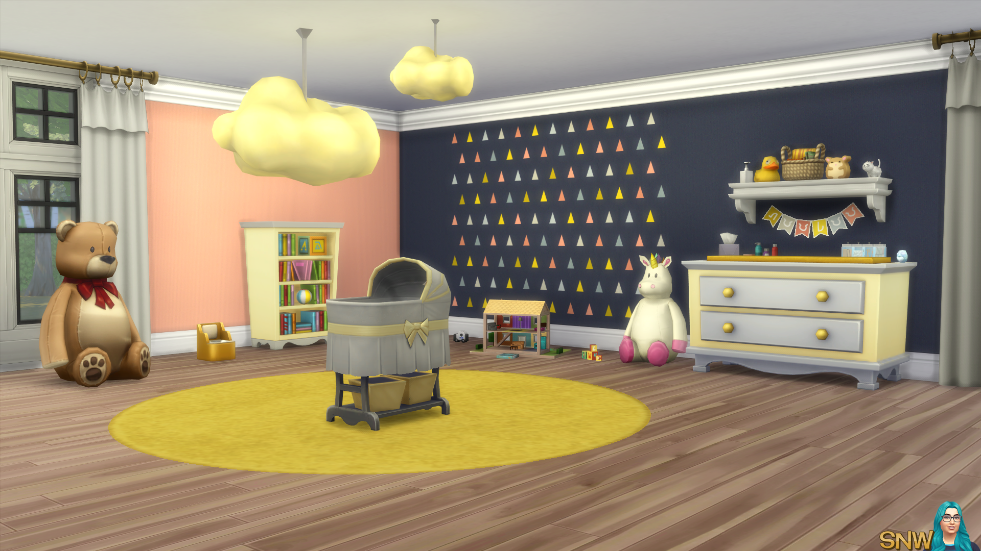 Nursery Walls Set #9 - Basics + Triangles