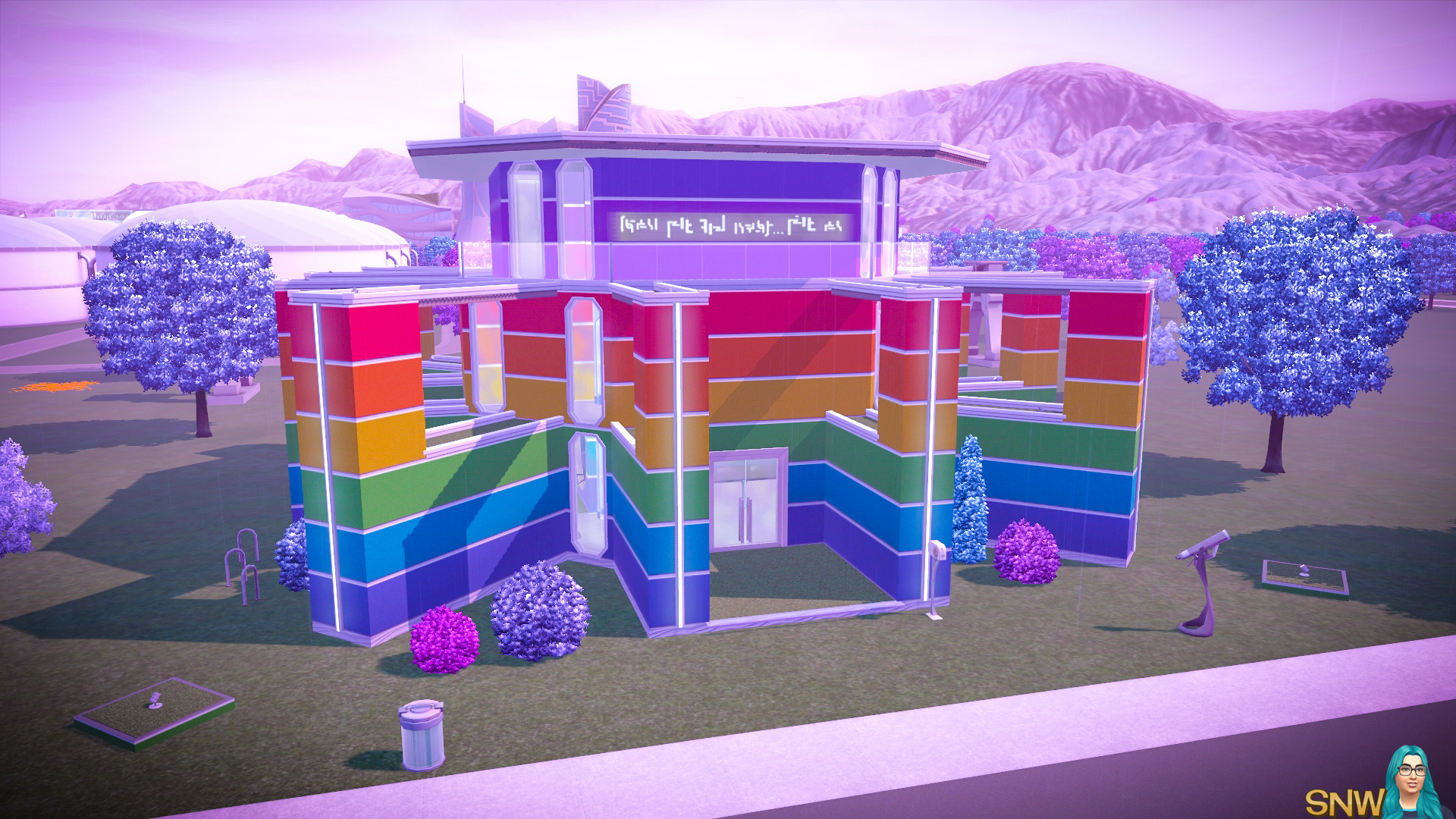 The Rainbow House