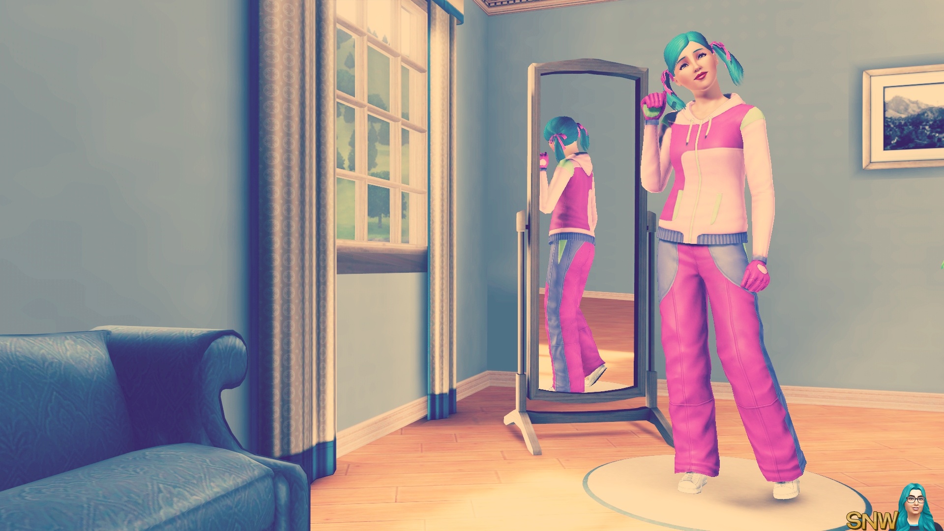 House Party inspired Sim