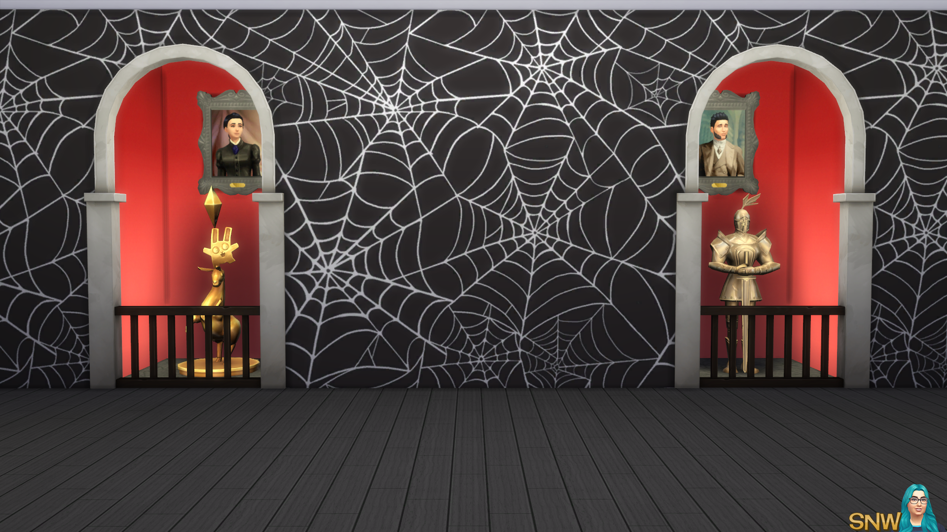 Halloween 2016 Mural Set (Gradient Base Wall)