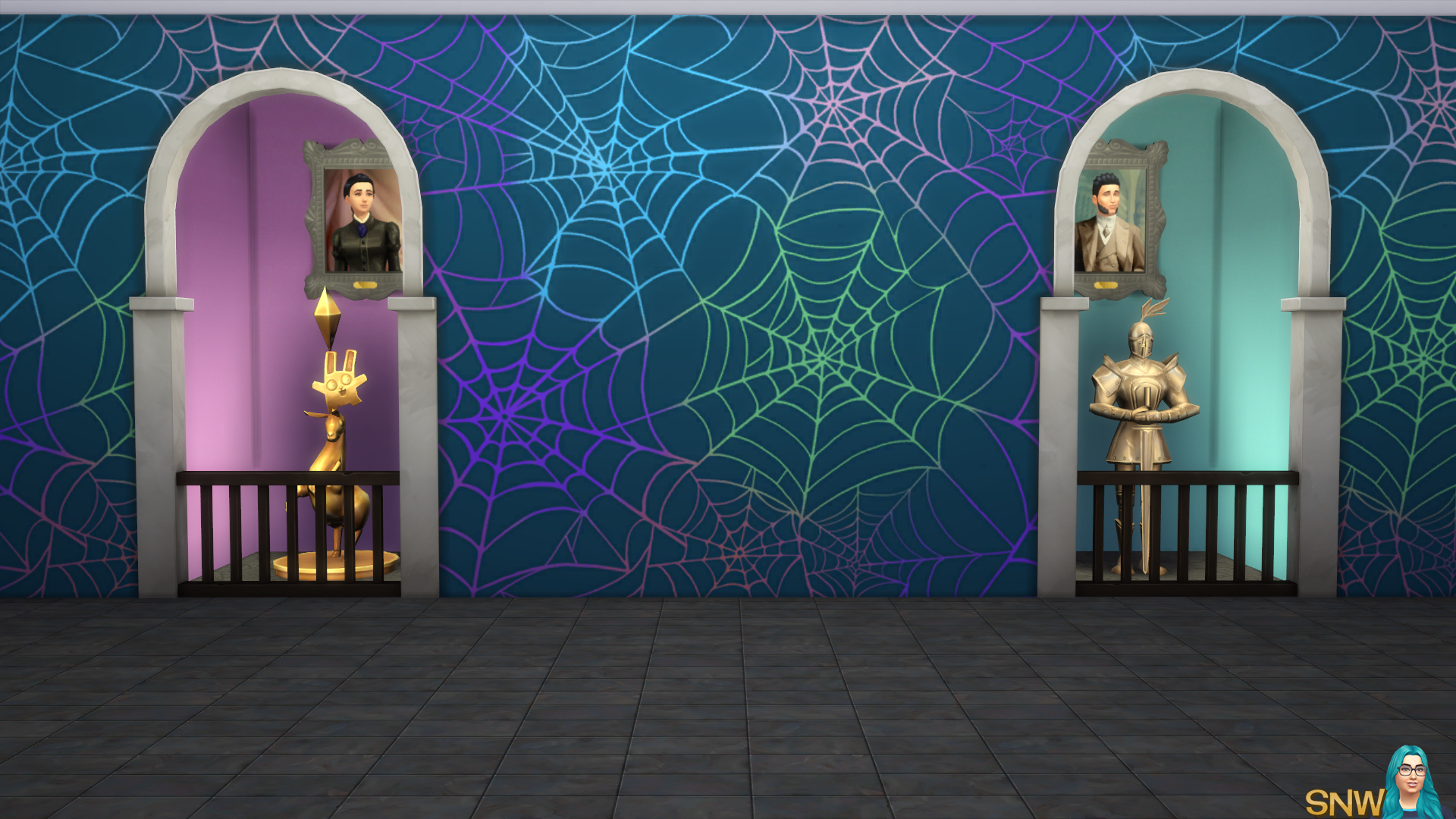 Halloween 2016 Mural Set (Gradient Base Wall)