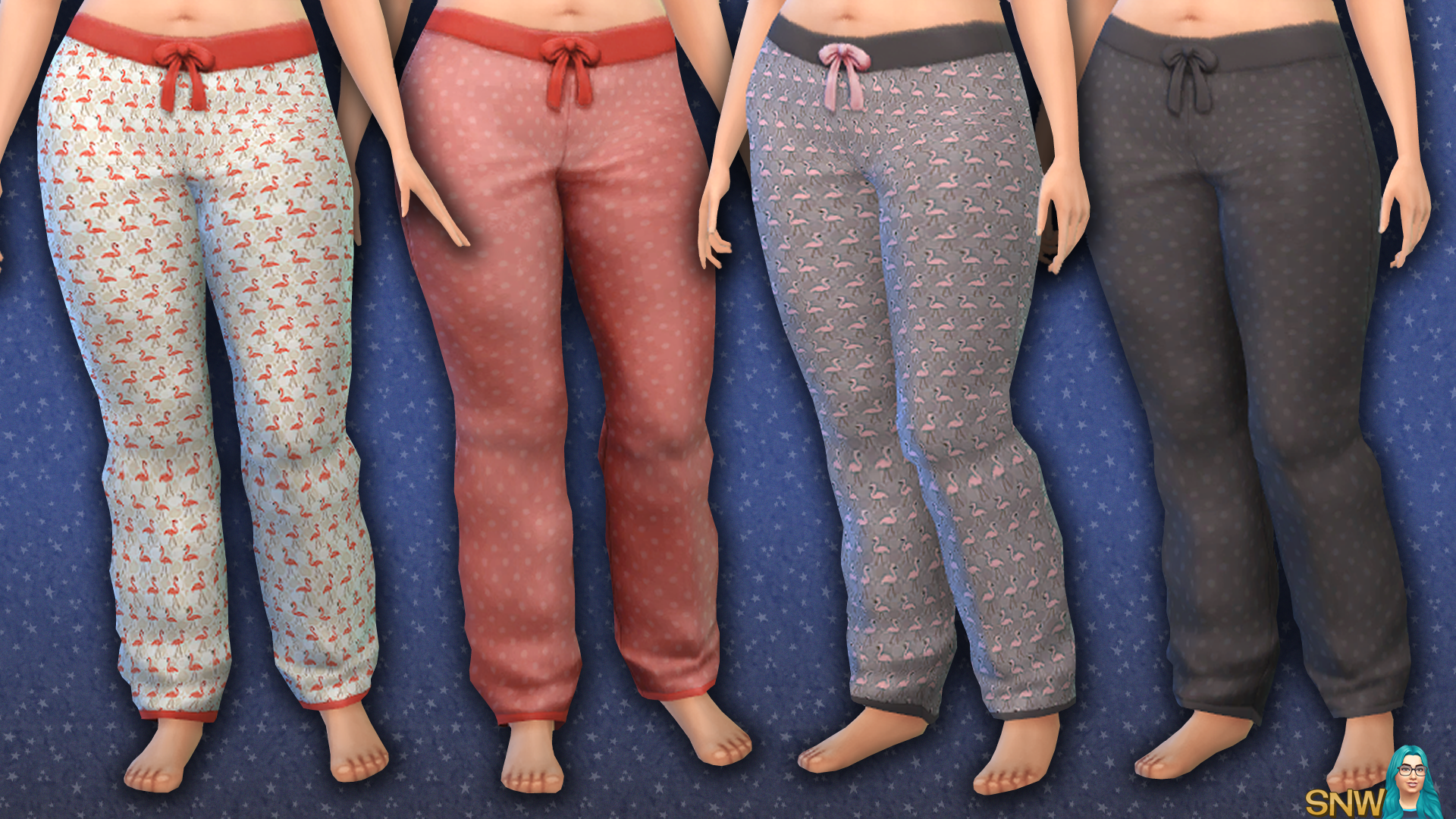 Maternity Flamingo Pants