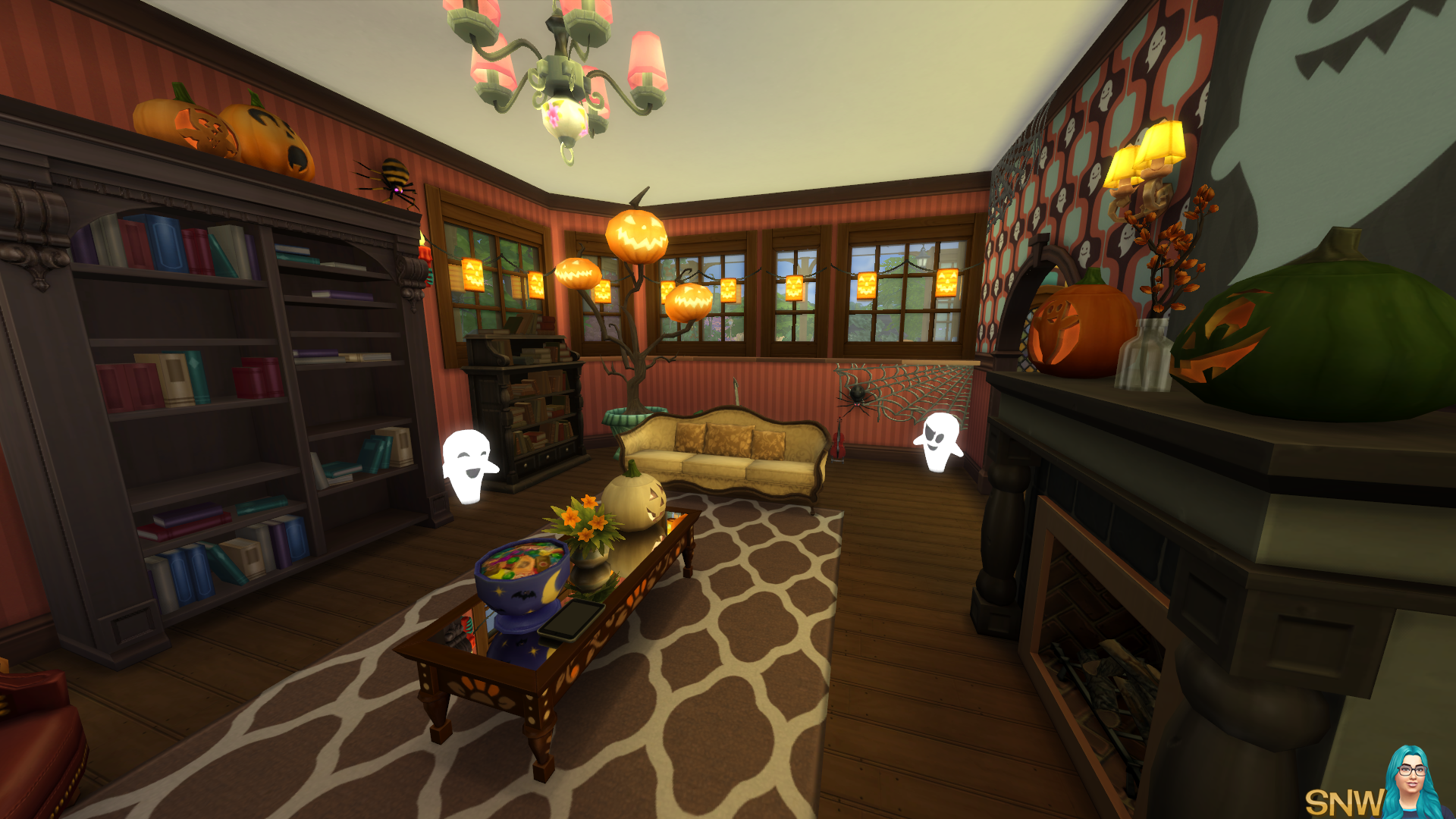 Spooky &amp; Cute Victorian Home