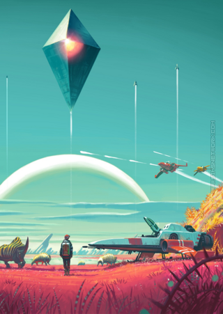 No Man&#039;s Sky box art packshot