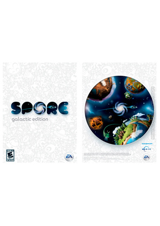 Spore (Galactic Edition) box art packshot