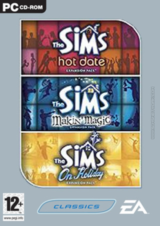 The Sims: Triple Expansion Collection, volume two box art packshot