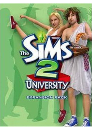 The Sims 2: University box art packshot US