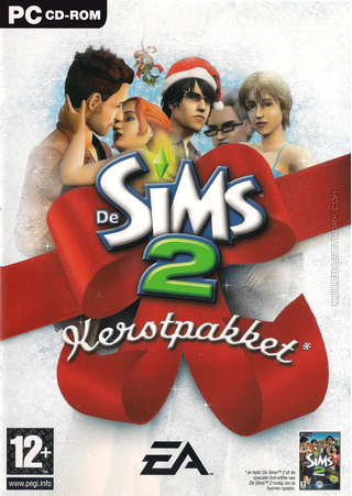 De Sims 2 Kerstpakket box art packshot