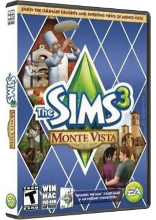 The Sims 3: Monte Vista box art packshot