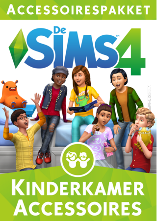 De Sims 4: Kinderkamer Accessoires box art packshot