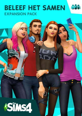 De Sims 4: Beleef het Samen packshot box art