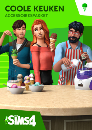 De Sims 4: Coole Keukenaccessoires packshot cover box art