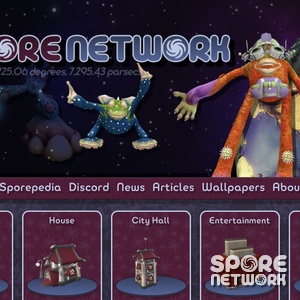 SporeNetwork redesign in progress.