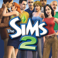 The Sims 2 box art packshot