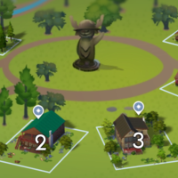 The Sims 4: Granite Falls world neighbourhood #1