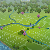 The Sims 4: Willow Creek world (empty)