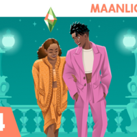 De Sims 4: Maanlicht Chic Kit Key Art