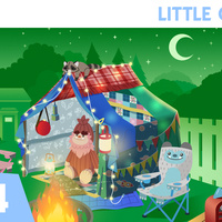The Sims 4: Little Campers Kit Key Art