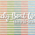 SNW Beachy Boat Striped Ombré Siding Walls